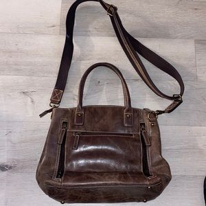 Gun Toten Mamas Buffalo Leather Concealed Carry Purse